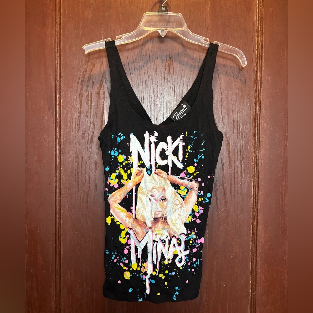 Bravado Nicki Minaj Pink Friday:Roman Reloaded Twist-back Tank Top